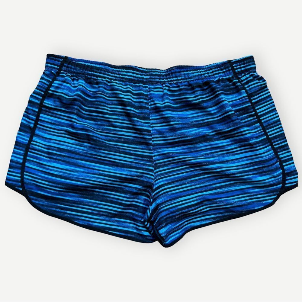 Hanes Lightweight Athletic Blue Running Shorts. Built-In Briefs. XXL. Plus.